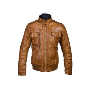 Light Tan Leather Jacket